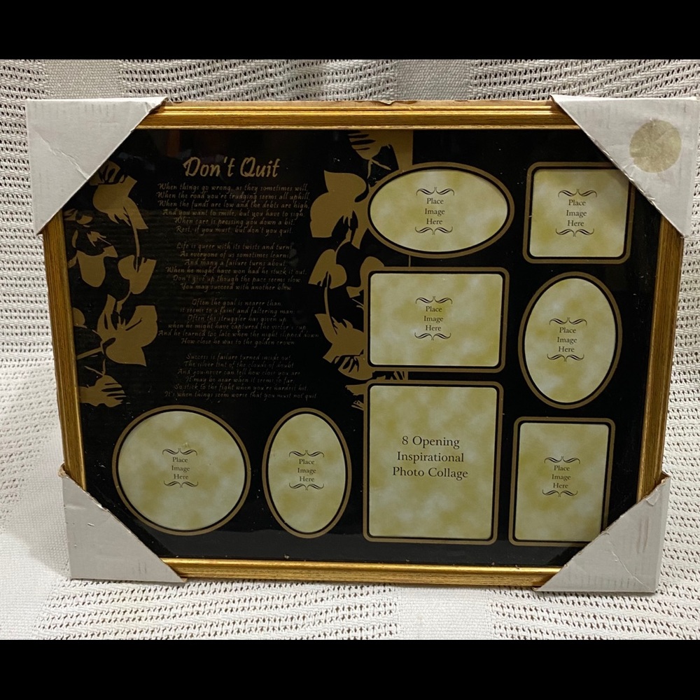 Family Dollar Don’t Quit Photo Frame